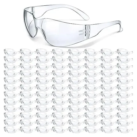 Yunsailing Anti-Fog Safety Goggles – Clear Lens and Clear Frames