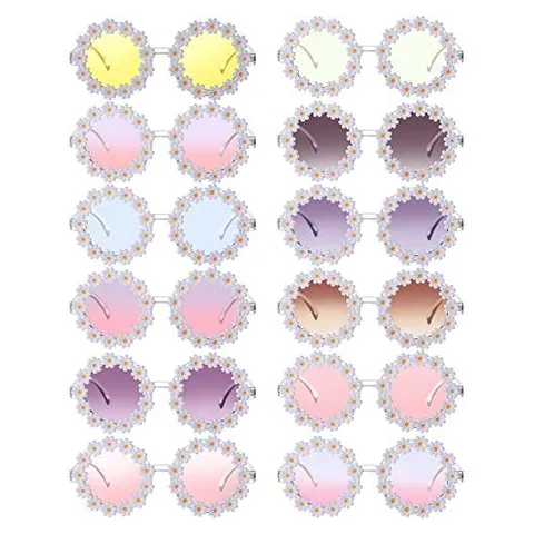 Yunsailing Daisy Flower Sunglasses – Elegant Colors