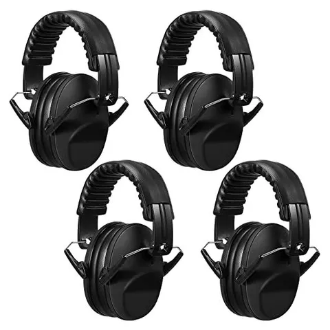 Yunsailing Kids Noise-Reduction Earmuffs – Black