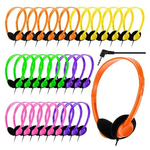 Yunsailing Lightweight Over-Ear Headphones – Light Color