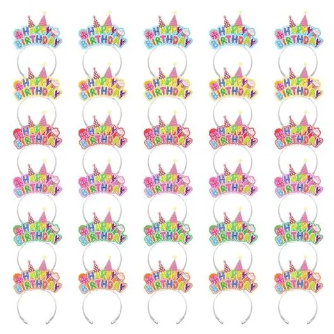 Yunsailing Birthday Crowns & Headbands