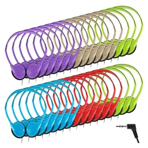 Yunsailing Over-Ear Corded Headphones Set – Vivid Color