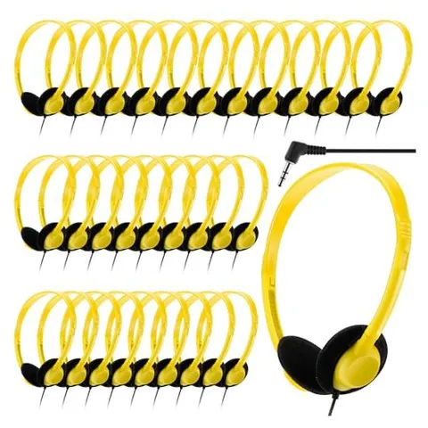 Yunsailing Lightweight Over-Ear Headphones – Light Yellow