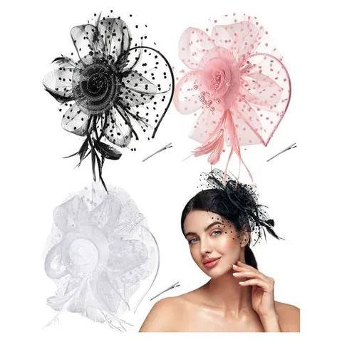 Yunsailing Fascinator Hats – Pastel Color