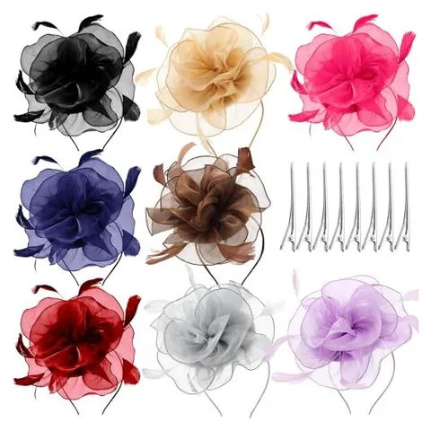 Yunsailing Fascinator Hats – Mixed Color